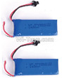 BOLON K-896 Parts-38 Official 7.4V 1200mAh battery with SM Plug-2pcs,BOLON K-896 RC Quadcopter Drone Spare Parts Accessories,BOLON TOYS K896 Replacement Parts